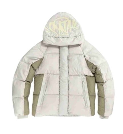 SYNAWORLD ‘SYNA LOGO CREAM BEIGE jACKET