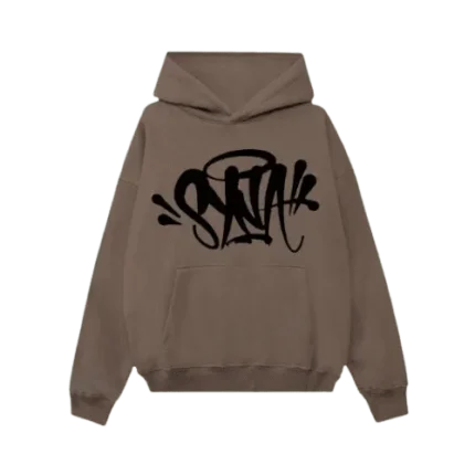 brown black syna world syna logo hoodie 2
